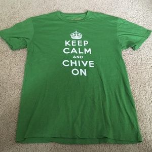 The Chive 'Keep Calm and Chive On' T-Shirt, Size M